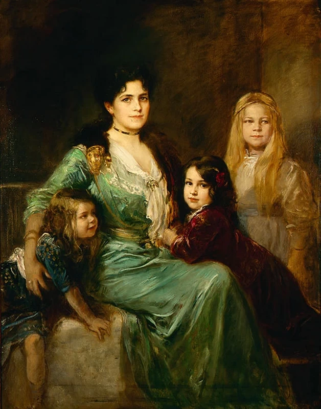 Ritratto della famiglia dell'artista, c. 1907
